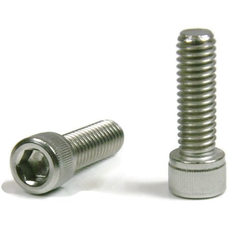 NEWPORT FASTENERS #10-32 Socket Head Cap Screw, 18-8 Stainless Steel, 3/4 in Length, 100 PK 513211-100